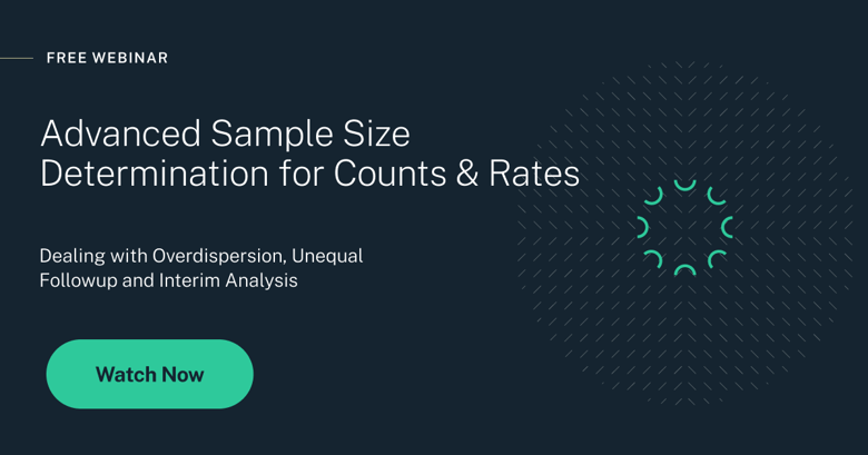 May 2022 Webinar - Advanced Sample Size Determination for Counts and Rates