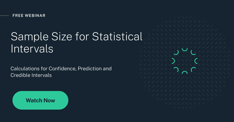 May 2022 Webinar - Sample Size for Statistical Intervals