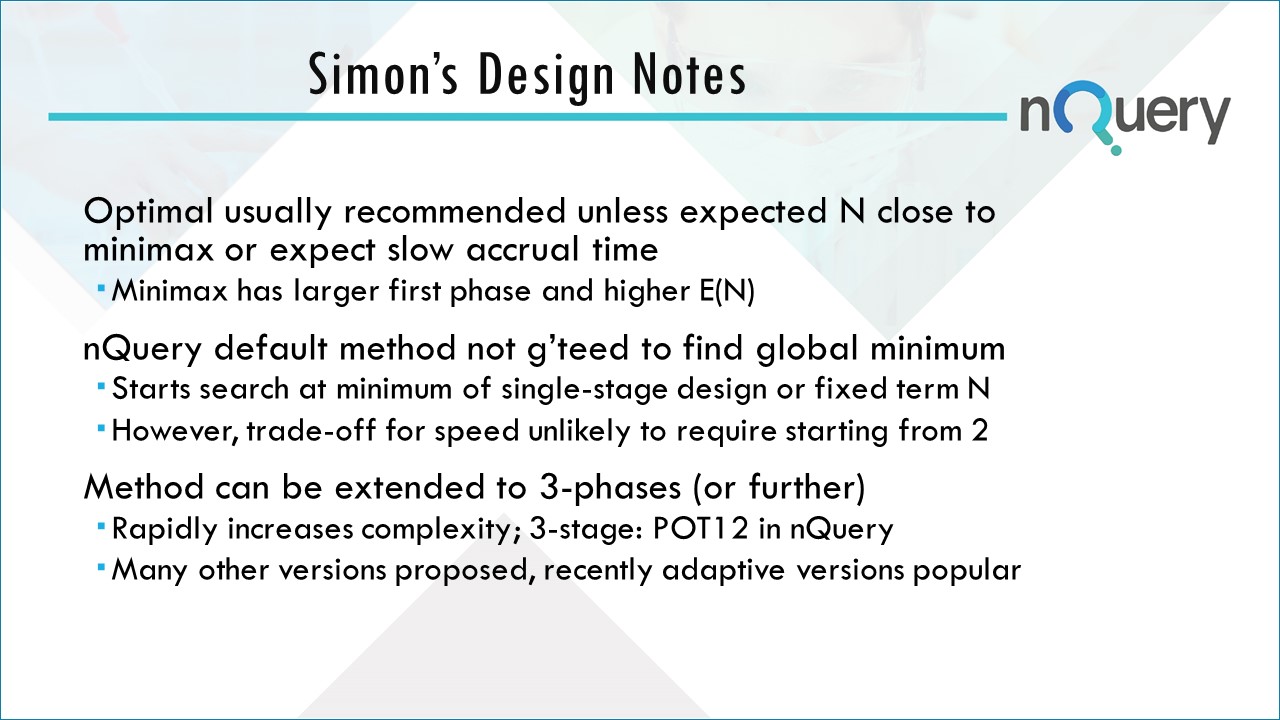 simons-two-stage-design-webinar-notes